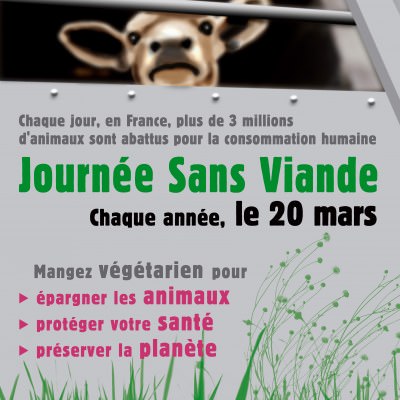 Journée sans viande  Le week-end du 20 mars