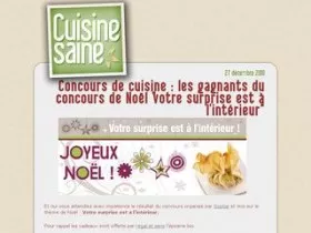 Cuisine Saine