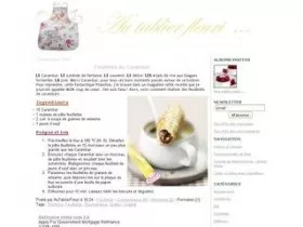 Au tablier fleuri