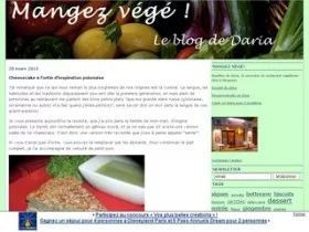 Mangez végé! Le blog de Daria