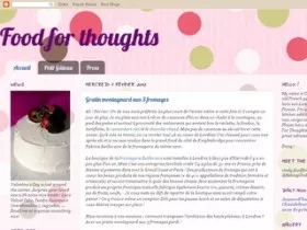 Food For Thoughts