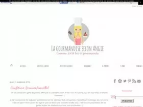la gourmandise selon Angie