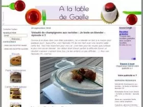 A la table de Gaëlle