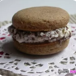 rapide Biscuits noisette & stracciatella façon Macarons recette