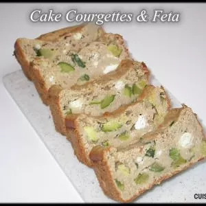 rapide Cake Courgettes & Feta préparer la recette