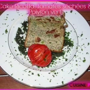 simple à préparer Cake Ricotta, tomates séchées & Poivrons cuisiner la recette
