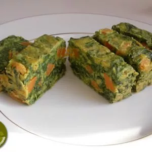 facile à cuisiner Cake aux Epinards et Patate douce préparer la recette