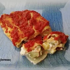 simple à cuisiner Cannellonis aux courgettes cuisine végétarienne