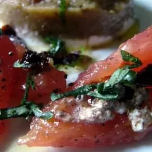 facile à cuisiner Caviar d'aubergines à l'italienne recette végétarienne
