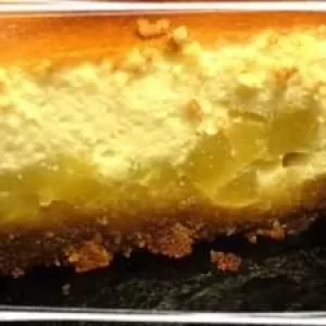 rapide à cuisiner Cheesecake au miel, pain d'épices et pommes caramélisées recette de