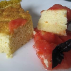 facile Cheesecake au millet & son coulis rouge préparer la recette