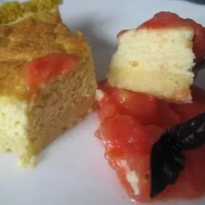 simple à préparer Cheesecake au millet & son coulis rouge recette