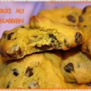 facile Cookies au Potimarron préparer la recette