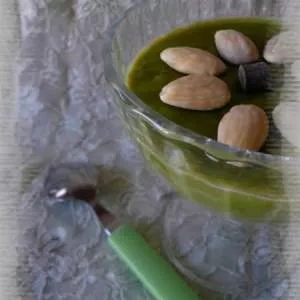 facile à cuisiner Crème à la pistache & au chocolat blanc préparation