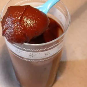 simple à cuisiner Crème de chocolat à la papaye cuisine végétarienne