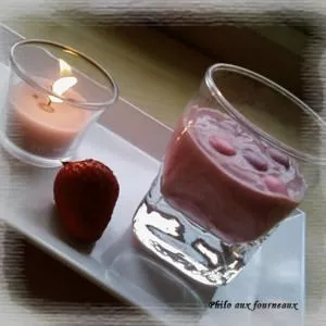 facile Crème soyeuse au tofu et aux fraises recette de