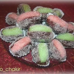 rapide Dattes Majhoules Fourrées à la Pâte d'Amandes cuisine végétarienne