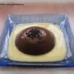 facile Flan au chocolat, gingembre & lait de soja cuisine végétarienne