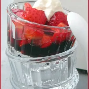 rapide à cuisiner Fraises balsamiques recette de