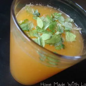 simple à cuisiner Jus de clémentine à la menthe cuisiner la recette