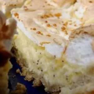 facile Tarte au pavot & citron Meringuée cuisiner la recette