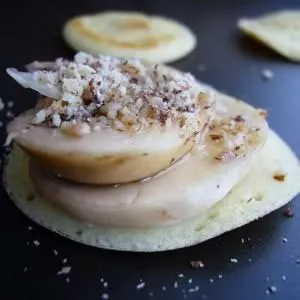 rapide Mini blinis Champinoisettes sans gluten recette végétarienne
