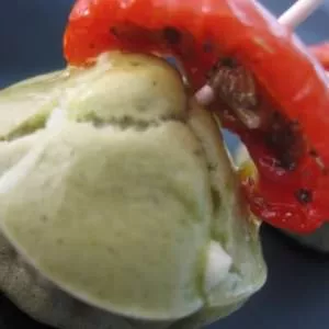rapide Mini cake pesto chèvre recette végétarienne