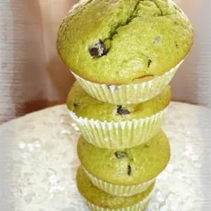 facile à cuisiner Muffins à la pistache & aux pépites de chocolat préparer la recette