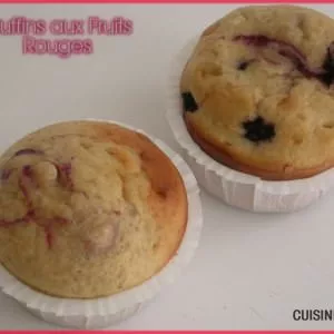 simple à préparer Muffins aux Fruits-rouges cuisine végétarienne