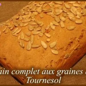 facile à cuisiner Pain complet aux graines de Tournesol recette de