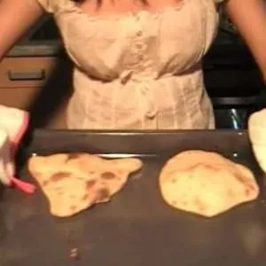 simple à cuisiner Pain indien, naan au fromage préparation