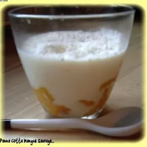 facile à cuisiner Panna cotta à la mangue  cuisine végétarienne