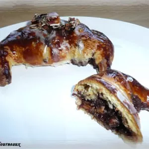 rapide à cuisiner Petits croissants fourrés au chocolat & aux amandes préparer la recette