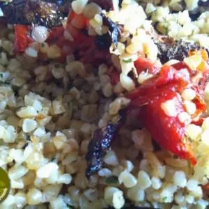 simple à cuisiner Pilpil aux légumes confits cuisine végétarienne