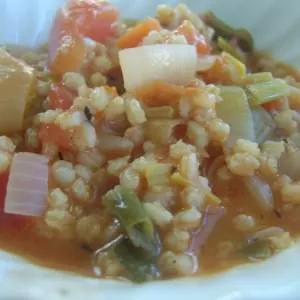 rapide à cuisiner Risotto de petit Epeautre préparer la recette