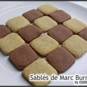 rapide à cuisiner Sablés diamants de Marc Burnouf cuisiner la recette