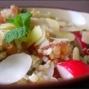 rapide Salade de Quinoa à l'orientale recette de