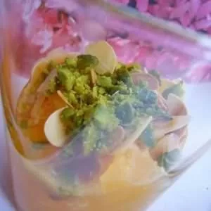 facile Salade de clémentines, amandes et pistaches cuisine végétarienne