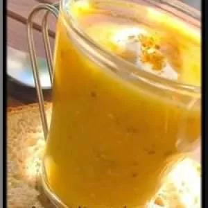 facile à cuisiner Soupe aux légumes et au curry préparation