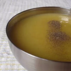facile à cuisiner Soupe de poireaux recette végétarienne