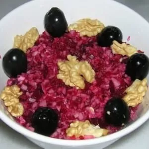 rapide Tartinade de Radis noir et betteraves rouges recette végétarienne