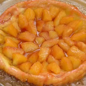facile à cuisiner Tarte Tatin au caramel griotte recette