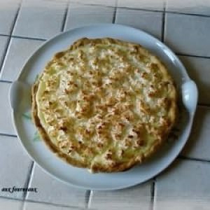 rapide Tarte au citron et sa neige de coco recette