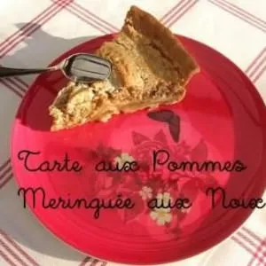 rapide Tarte aux pommes meringuée  recette