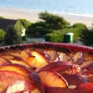 simple à préparer Tarte aux Brugnons & crème d'amande préparation