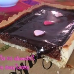 rapide à cuisiner Tarte chocolat - cointreau préparation