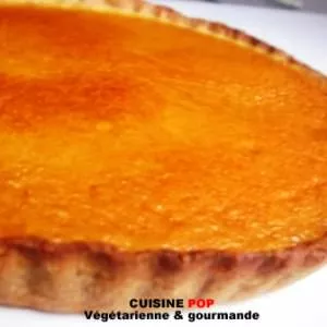 simple à cuisiner Tarte à l'Orange recette végétarienne