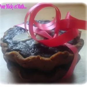 simple à cuisiner Tartelettes bio chocolat-amandes recette