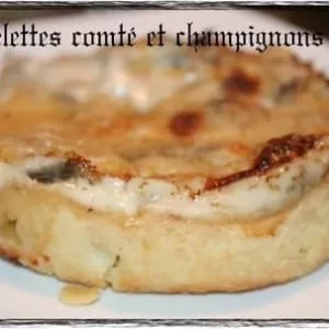 facile à cuisiner Tartelettes comté & champignons cuisine végétarienne