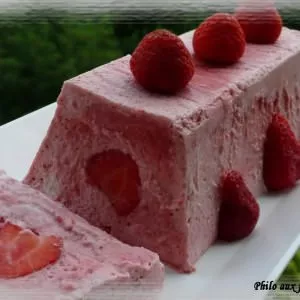rapide à cuisiner Entremets à la  fraise recette